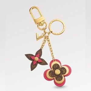 Louis Vuitton Blooming Flowers Bag Charm and Key Holder